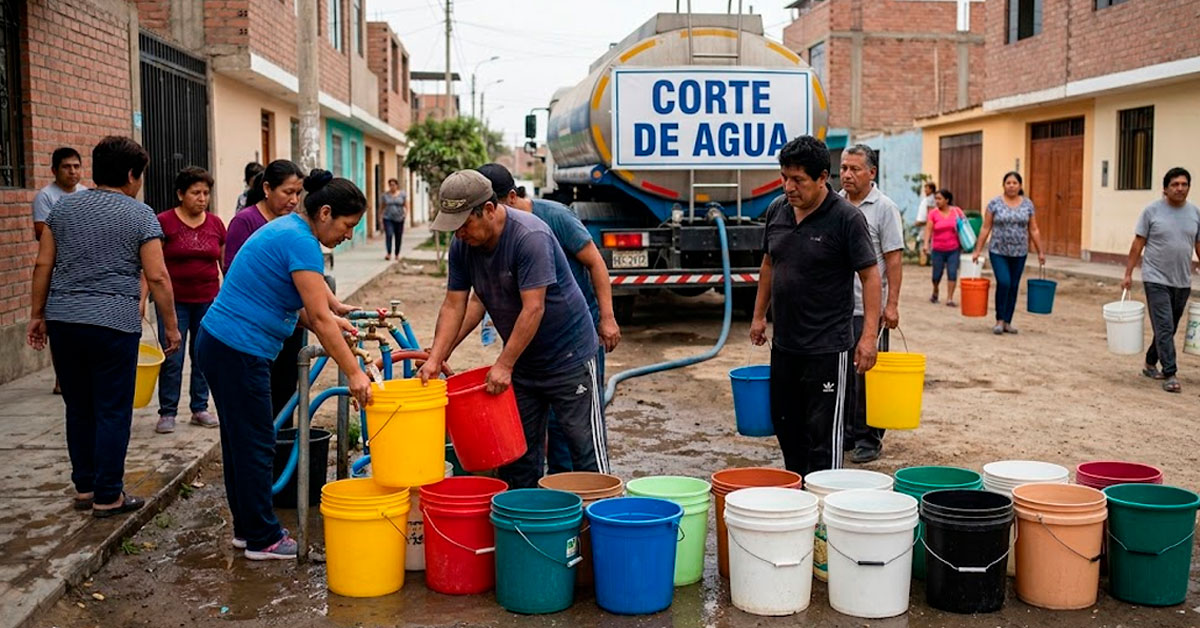 Corte de agua en Lima el 1 junio: Distritos afectados y horarios de suspensión, según Sedapal