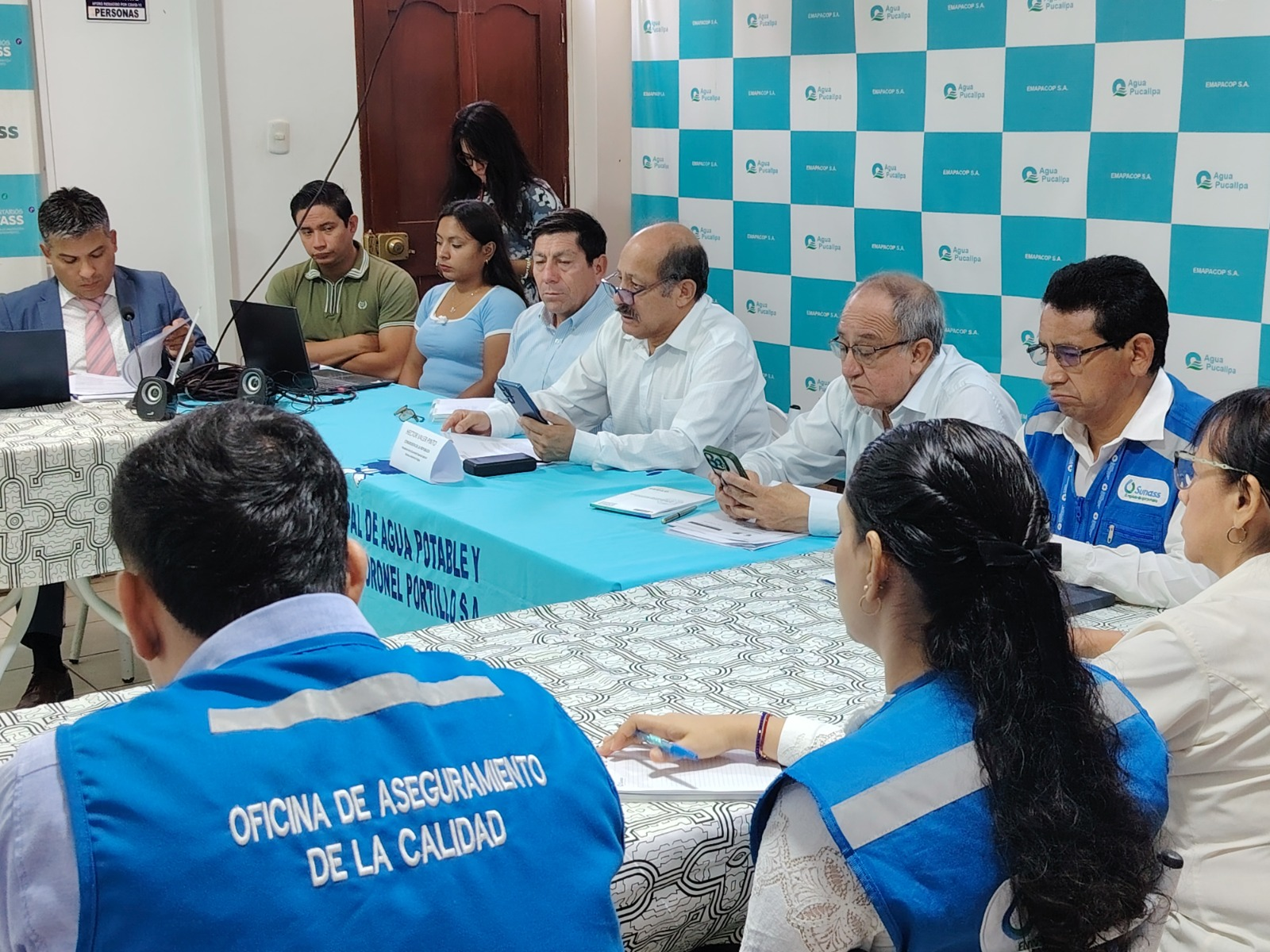 Comisión de Acceso Universal al Agua realiza sesión en Pucallpa