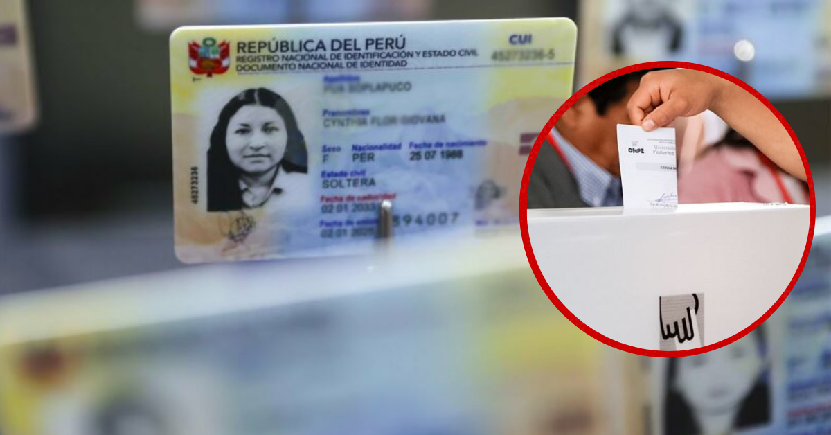 Reniec remite a la ONPE lista con información actualizada de más de 700 000 ciudadanos para la segunda vuelta