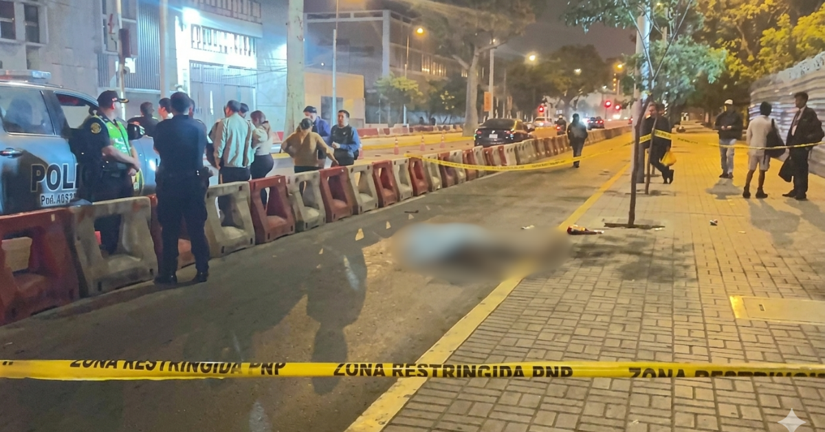Cercado de Lima: Universitario muere apuñalado tras defender a sus amigas de vendedor ambulante
