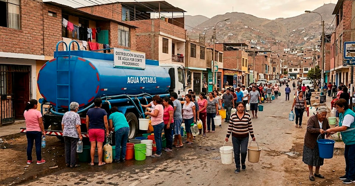 Corte de AGUA en Lima el 30 de mayo: Distritos, zonas y horarios de suspensión, según Sedapal