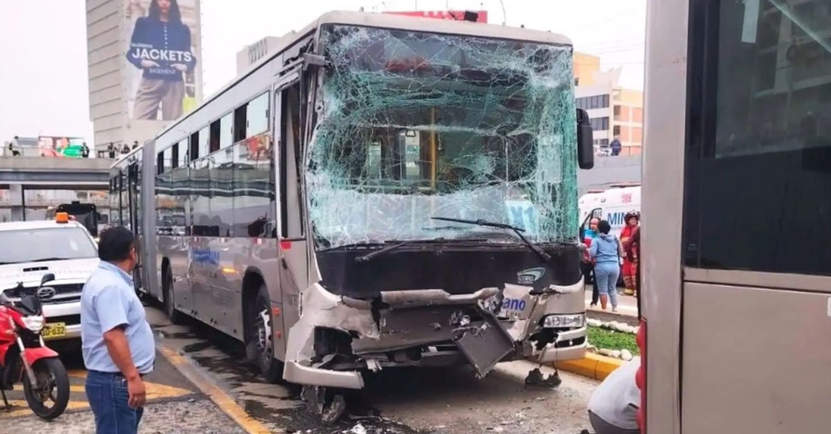 Metropolitano: Presidente de ATU confirma que recientes accidentes fueron ocasionados por error humana