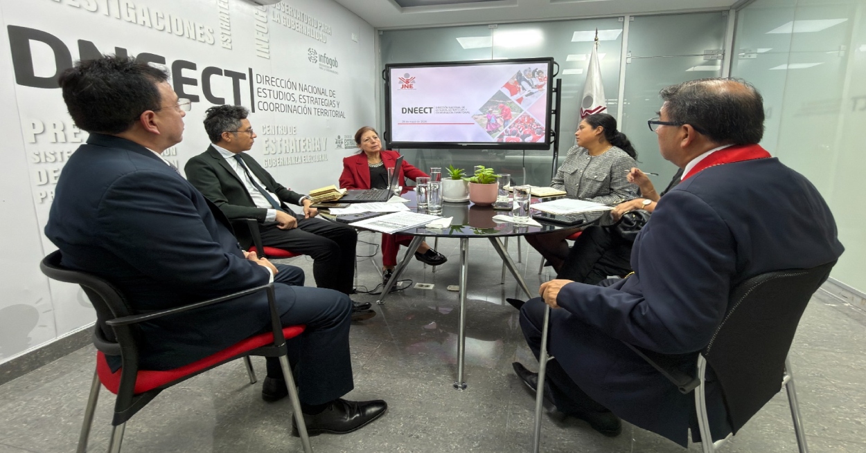 JNE lideró reunión de coordinación para garantizar seguridad en segunda elección presidencial