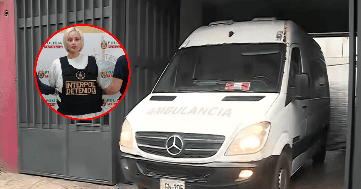 Nadeska Widausky fue trasladada al Penal de Mujeres de Chorrillos tras recibir 9 meses de prisión preventiva