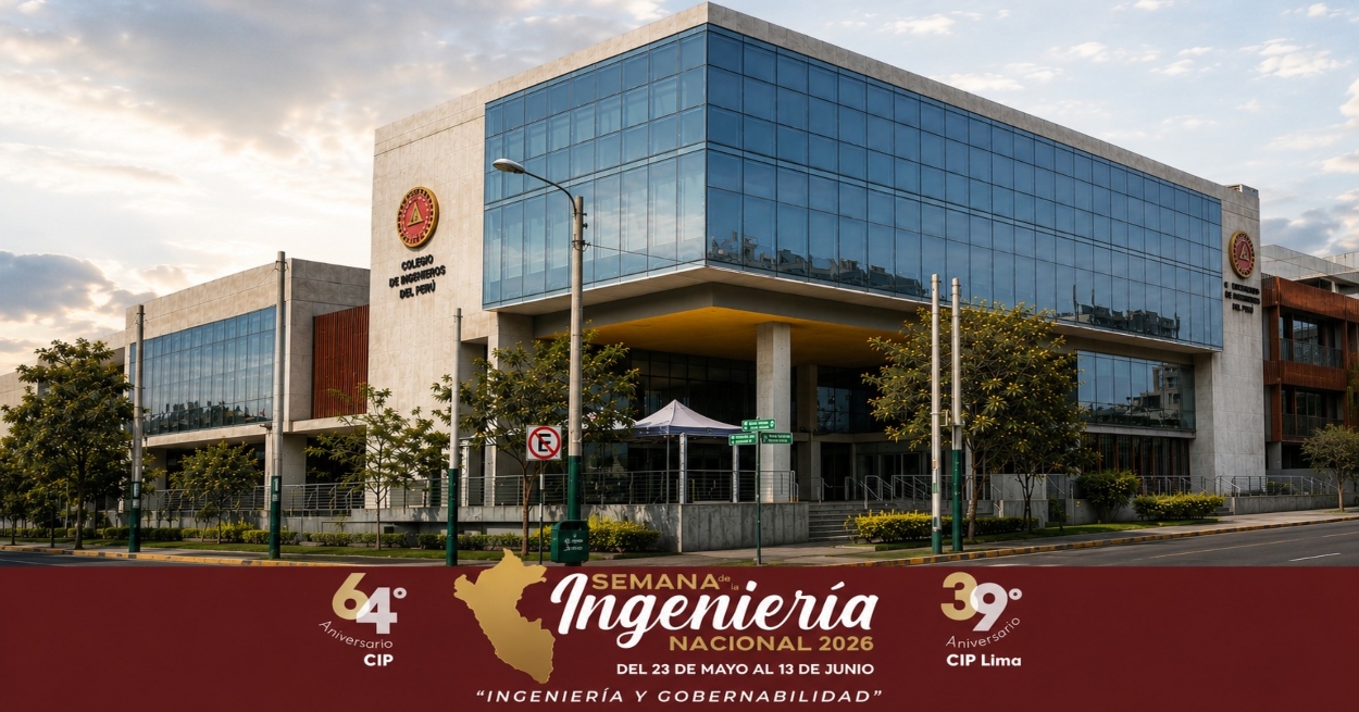 Semana de la Ingeniería Nacional 2026 impulsará propuestas técnicas y espacios de debate para contribuir al desarrollo y gobernabilidad del Perú