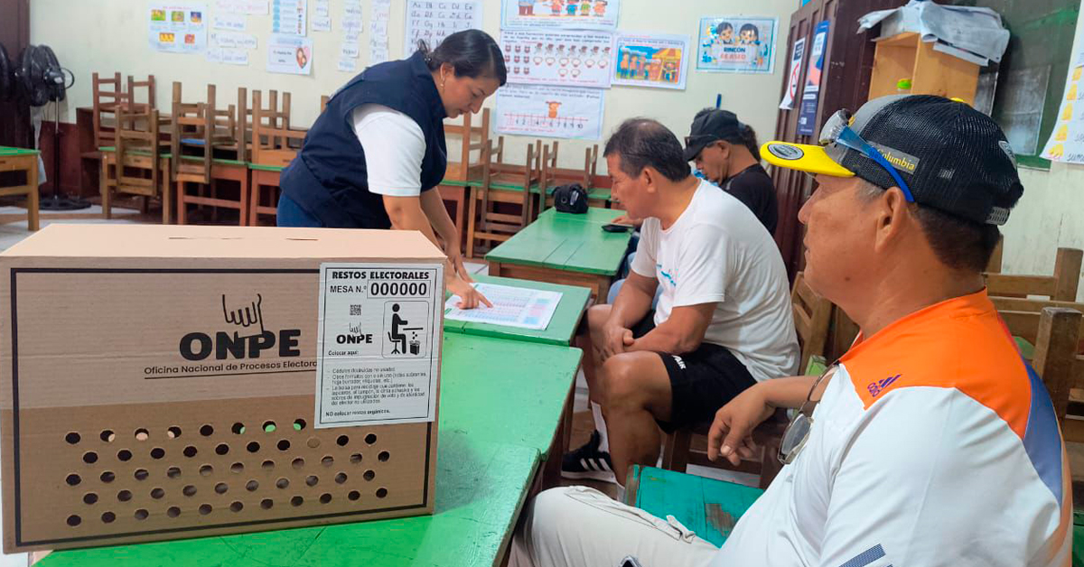 Segunda vuelta presidencial: ONPE confirma cambio de locales de votación en Lurigancho, Ventanilla y Ucayali