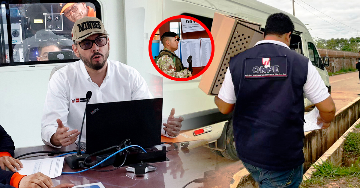 Segunda Vuelta 2026: Ministro de Defensa garantiza traslado seguro del material electoral al interior del país
