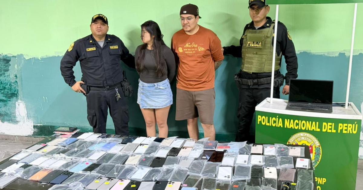 Carabayllo: Capturan a "Los Huaqueros de Los Olivos" con más de 100 celulares robados de alta gama