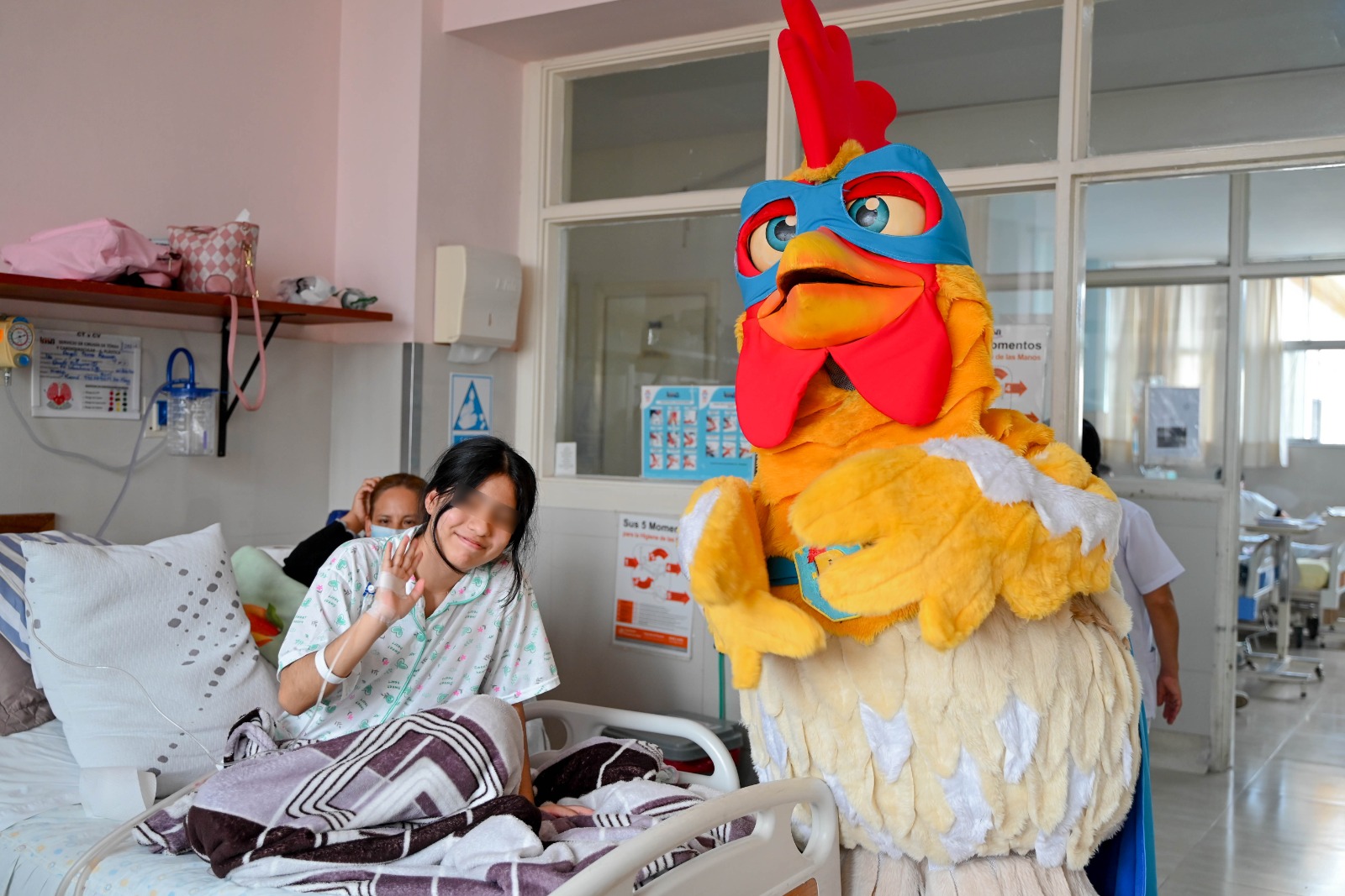 INSN: la Granja de Zenón llevó alegría y esperanza a niños hospitalizados