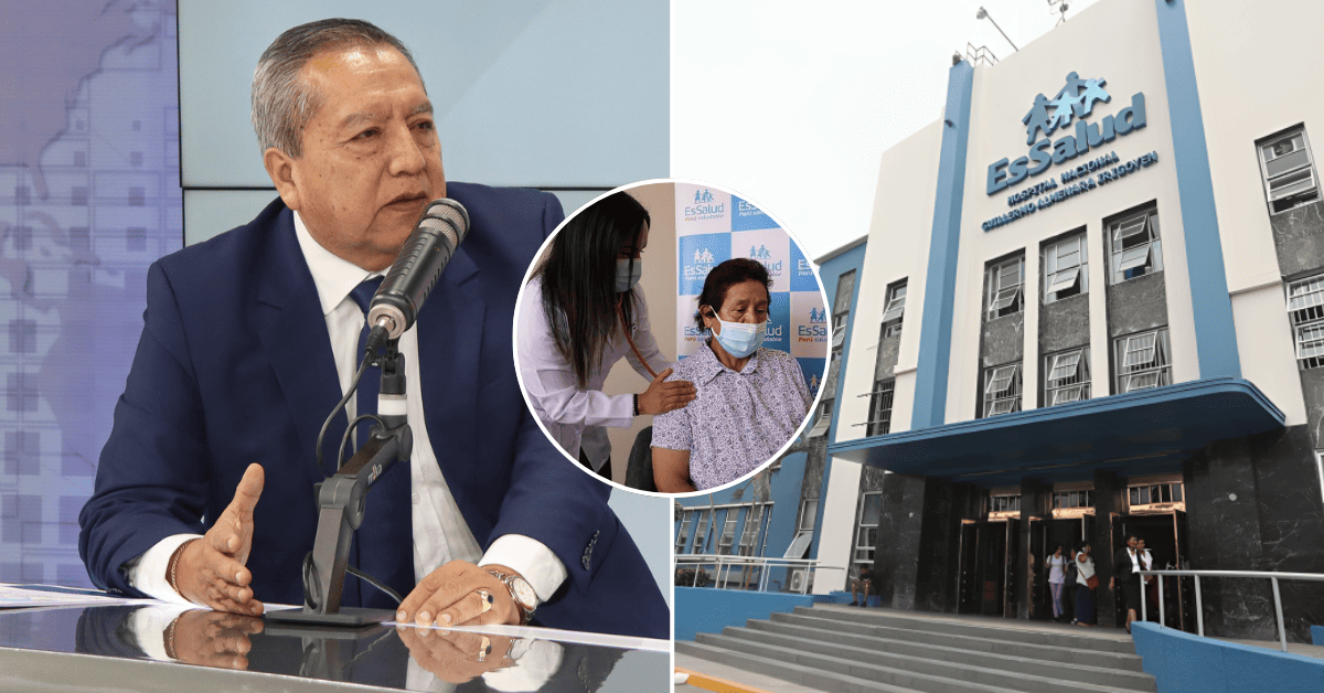 Presidente de EsSalud afirma que mejorará programación de citas: "Lo voy a desburocratizar, voy a dejar la línea"