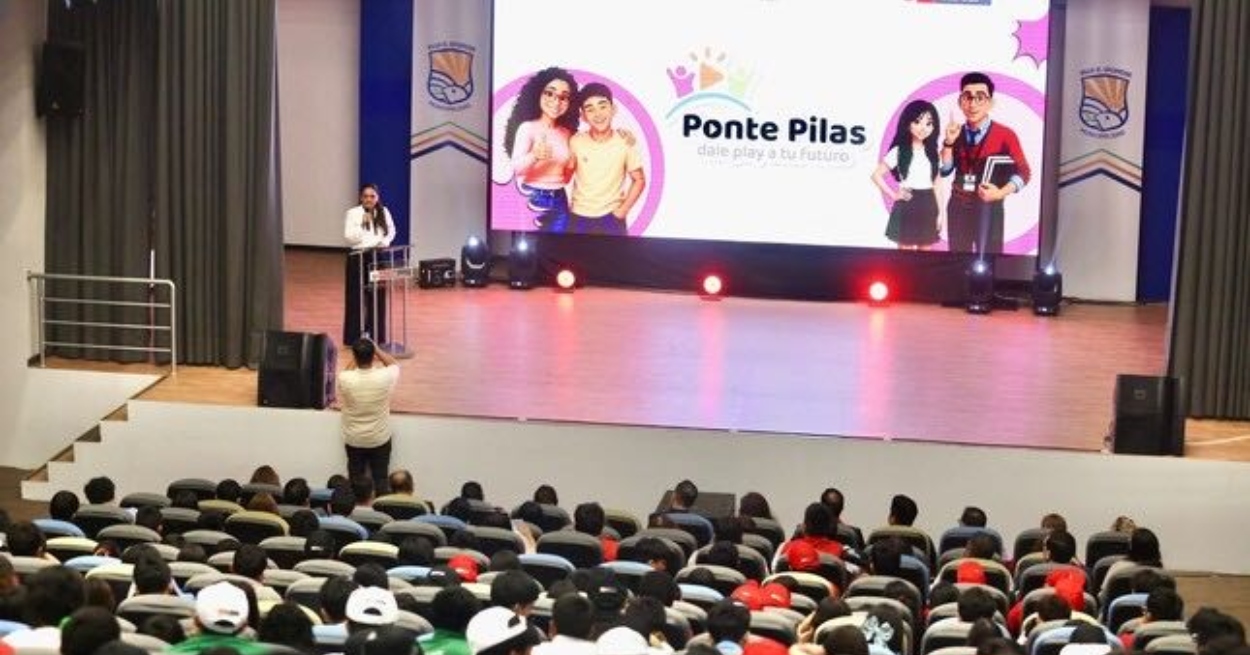 Más de 250 estudiantes participaron en presentación de la plataforma web “Ponte Pilas. Dale Play a tu futuro” desarrollado por el MINJUSDH