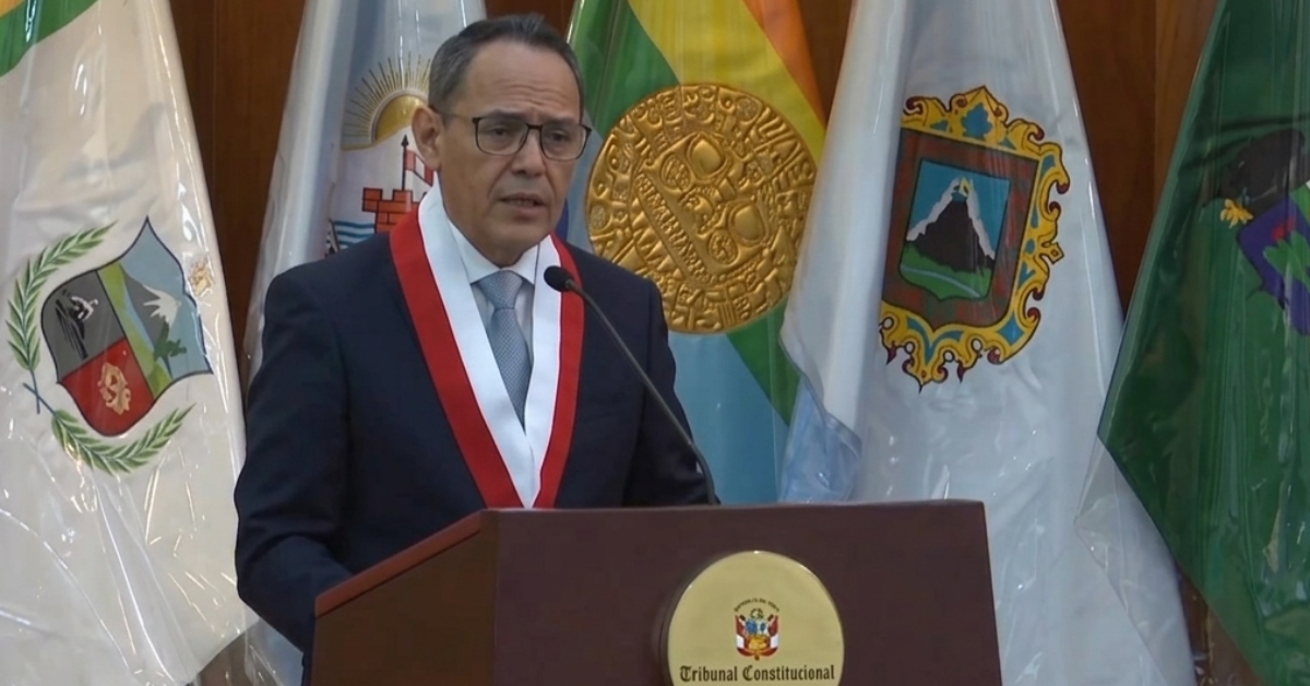 Helder Domínguez asume la presidencia del Tribunal Constitucional tras la renuncia de Luz Pacheco