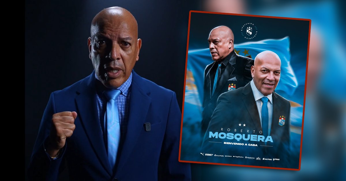 Sporting Cristal oficializa a Roberto Mosquera como nuevo DT del club: "Estoy de vuelta en casa"