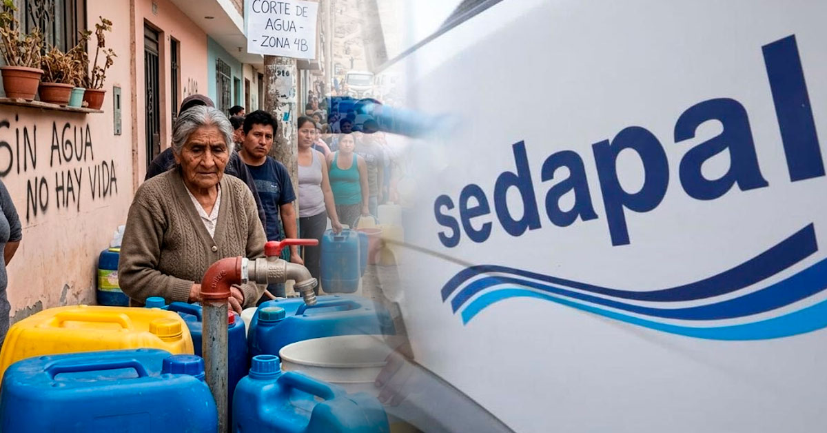 Corte de AGUA en Lima el 10 de junio: Distritos afectados, horario de suspensión, según Sedapal