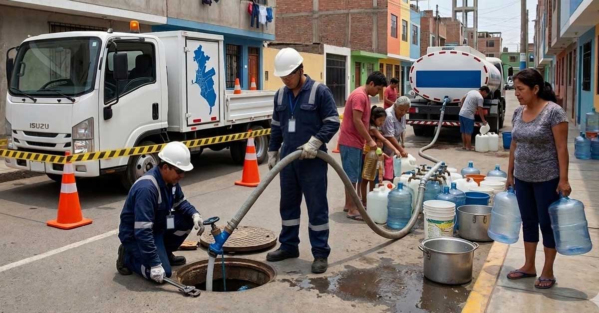 Sedapal anuncia corte de AGUA en Lima el 11 de junio: ¿Qué distritos se verán afectados el jueves?