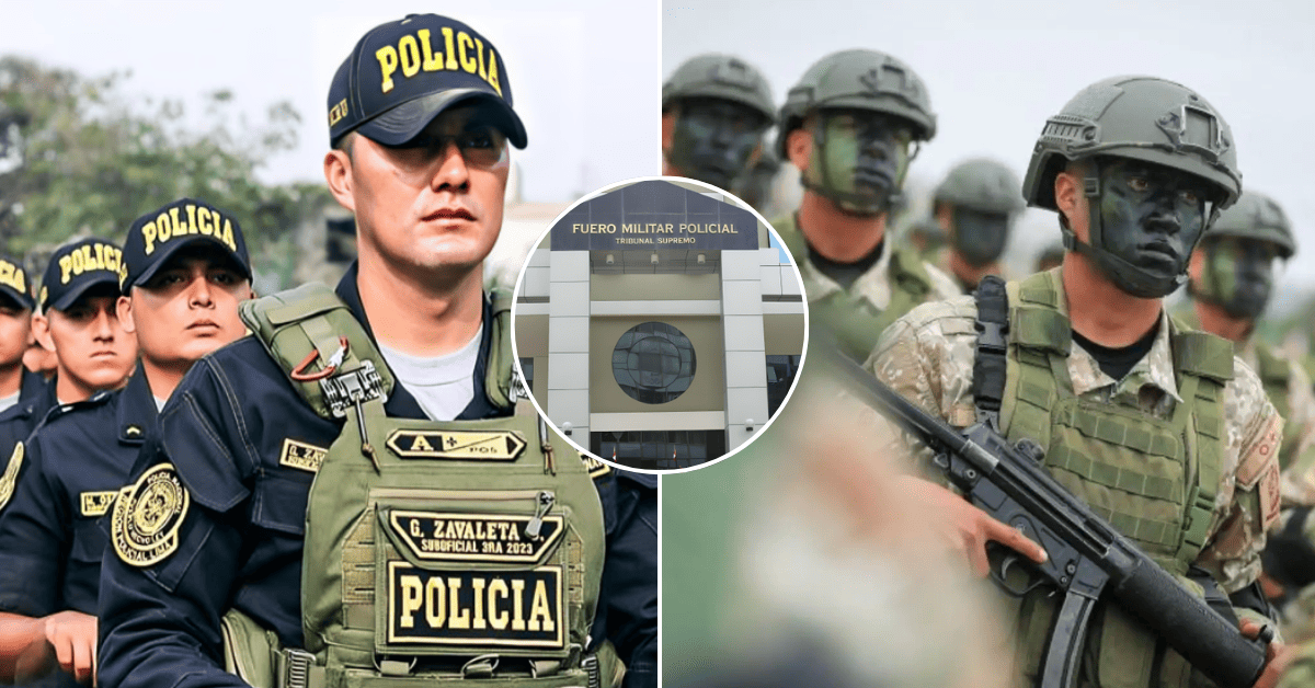 Fuero privativo militar-policial no está integrado por efectivos militares y policiales: "Son civiles asimilados"