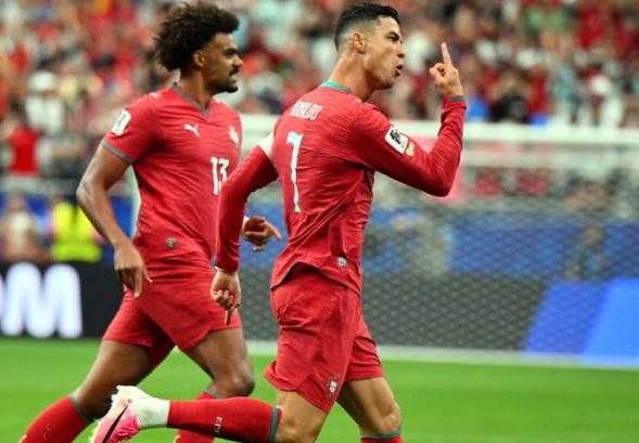 Portugal aplastó a débil Uzbekistán