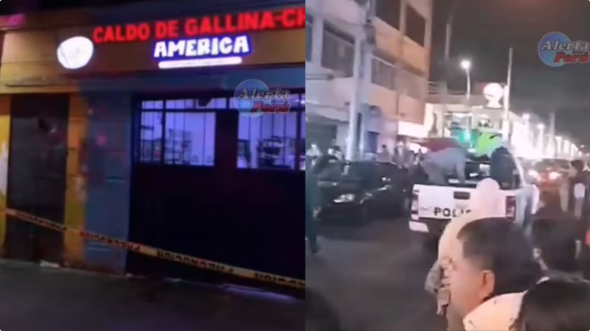 Sicarios asesinan a mujer y hieren a su hija de 9 años en restaurante