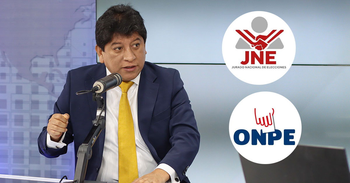 Defensor del Pueblo felicita a ONPE y JNE y destaca proceso electoral: "No ha habido ningún cuestionamiento"