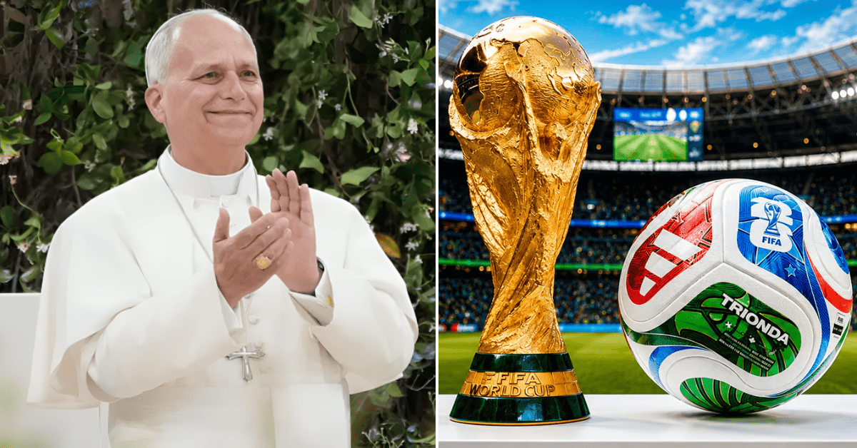 Papa León XIV envía un mensaje a un día del inicio del Mundial 2026: "La vida no es una carrera para lucirse en solitario"