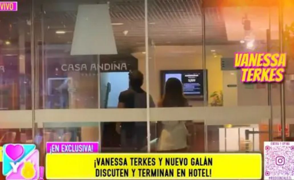 Ampayan a Terkes en hotel con galán