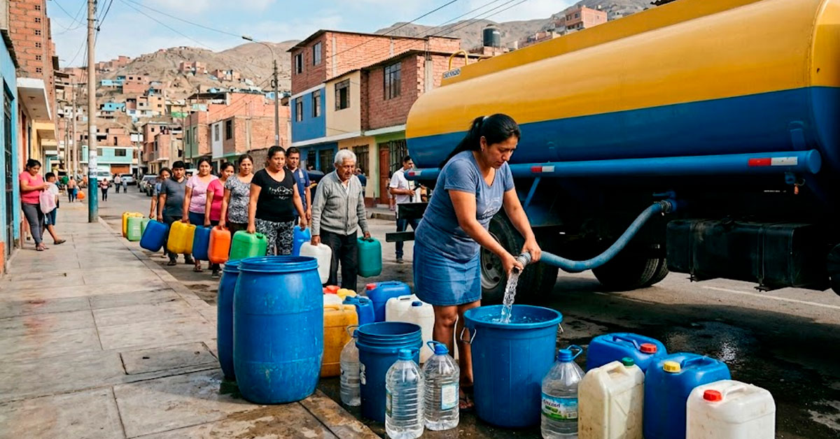 Corte de AGUA en Lima el 5 de junio: Horarios y distritos afectados, según Sedapal