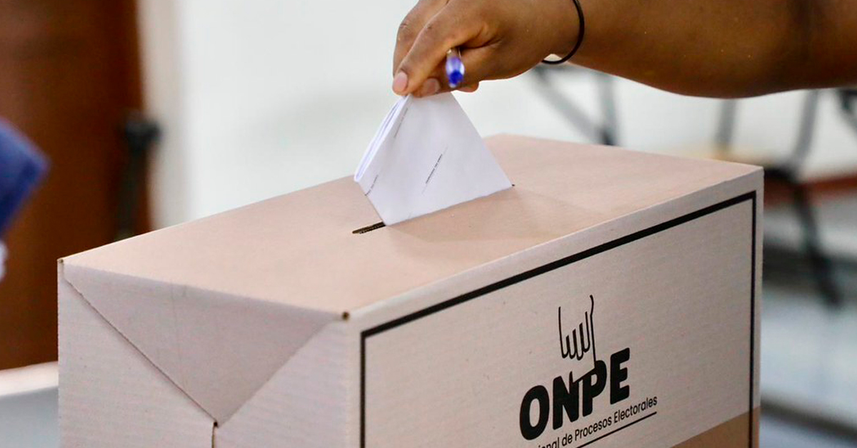 ONPE llega al 100 % de las actas procesadas de la segunda vuelta presidencial