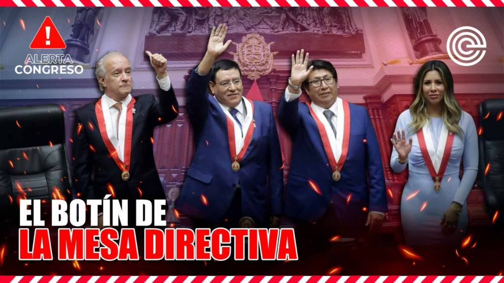 Alerta Congreso | El bot&iacute;n de la Mesa Directiva