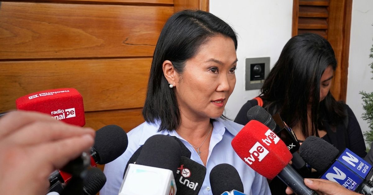 Keiko Fujimori: "Hay mucha esperanza, sobre todo en el voto extranjero y en las actas observadas"