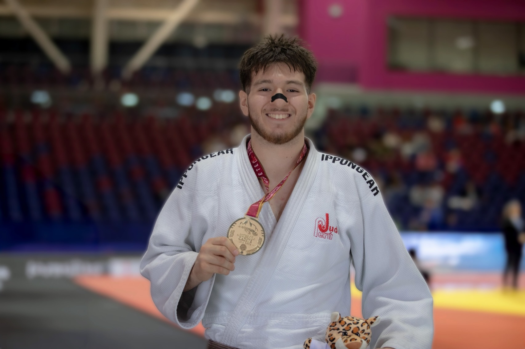 Judoca peruano Mario Tirado logró presea de oro en el Campeonato Sudamericano de Judo Categoría Cadetes