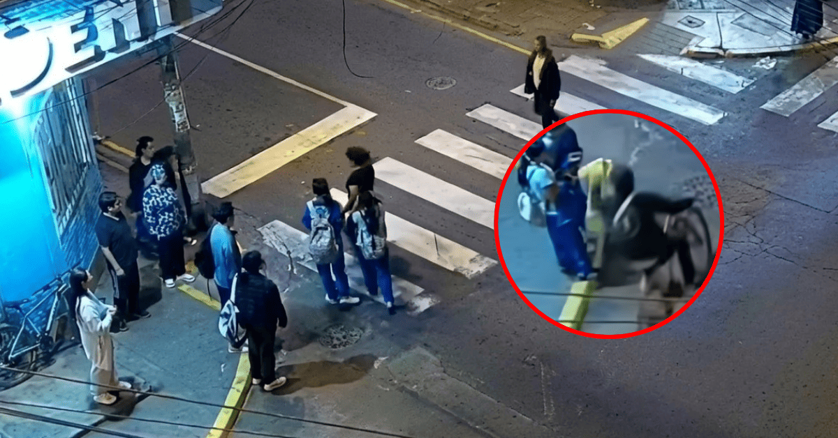 Ate: Capturan a ladrón que robó celular a menores edad tras salir de su institución educativa