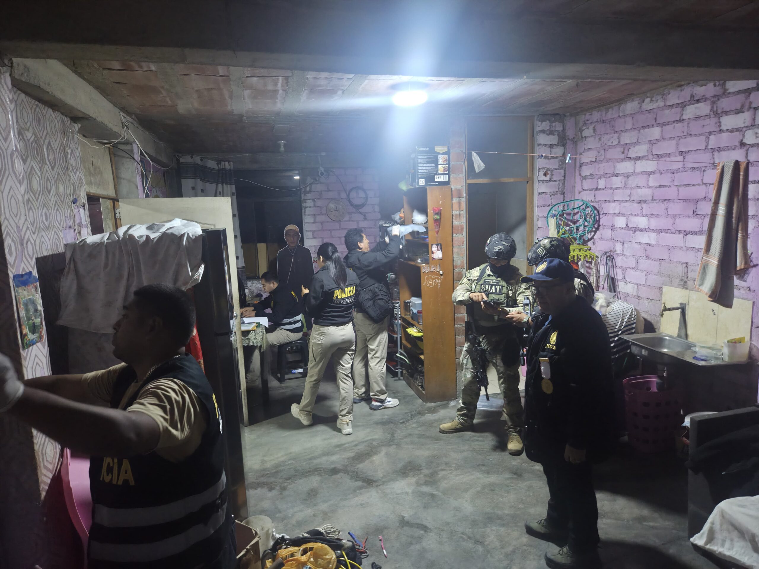 Desarticulan banda del «Loco Aroni»