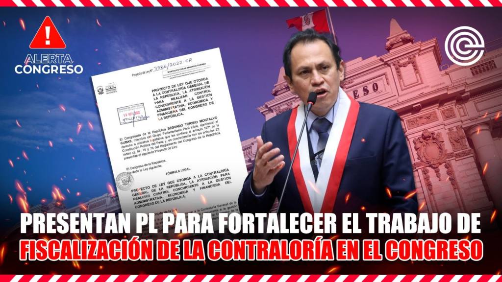 Presentan proyecto de ley para fortalecer fiscalizaci&oacute;n de la Contralor&iacute;a en el Congreso