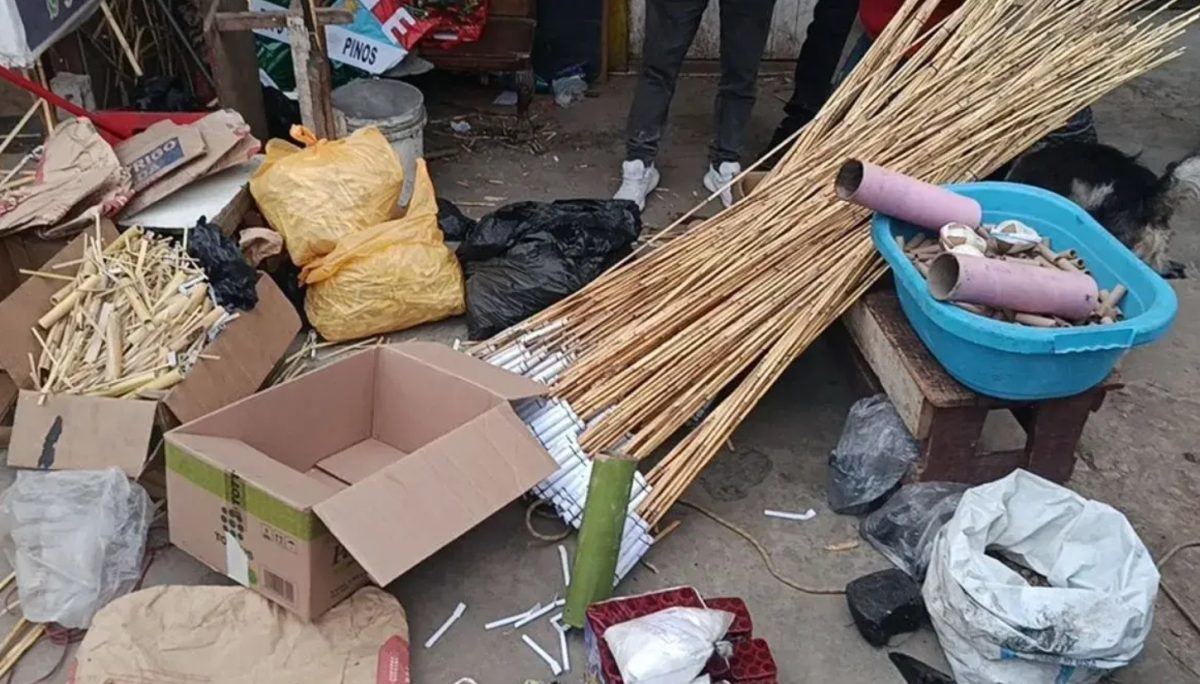 Iban a usar explosivos en marchas políticas