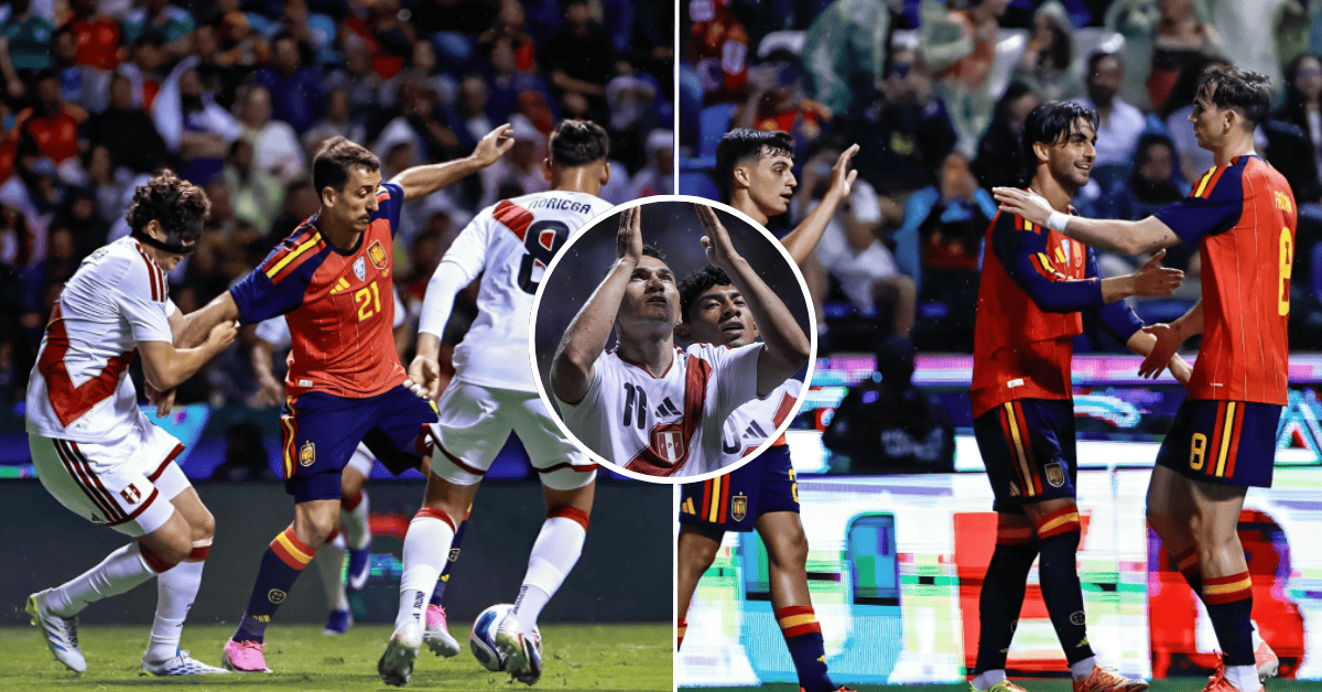 Selección peruana perdió 3-1 ante España en amistoso internacional por fecha FIFA 2026 disputado en Puebla