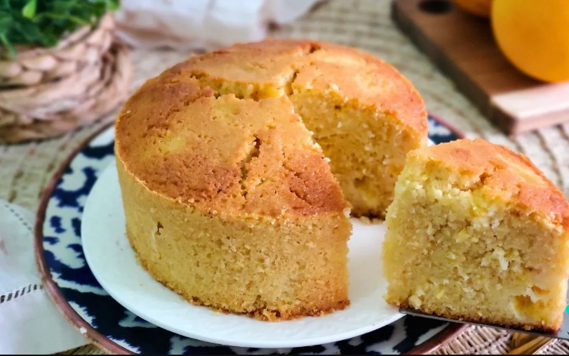 Keke de naranja con toque de la abuela