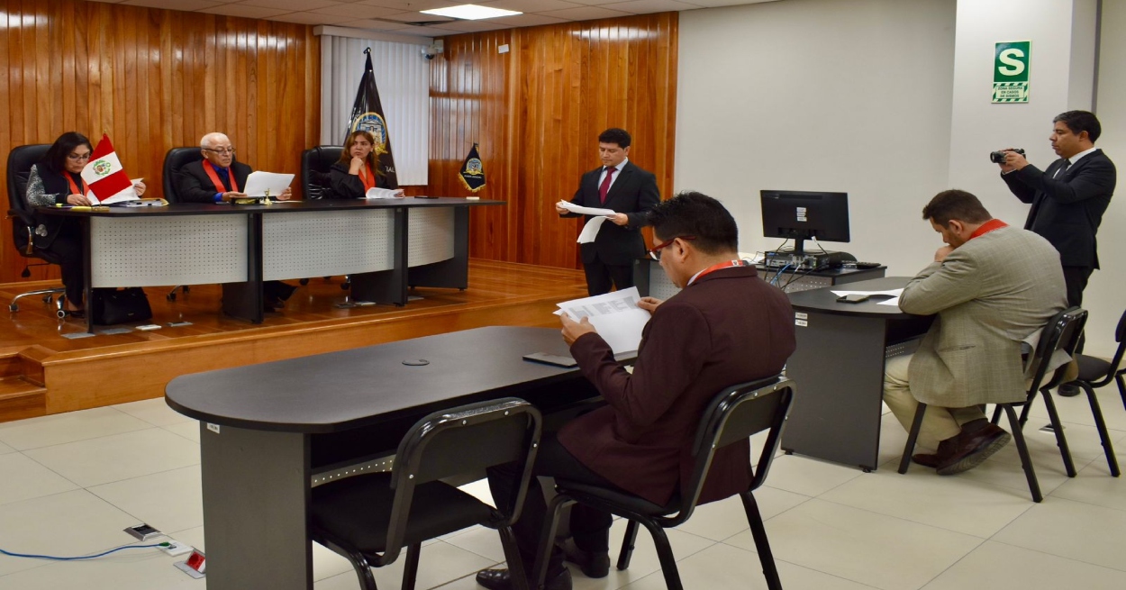 Primera Sala Penal Liquidadora de Cajamarca realiza audiencia pública extraordinaria y evalúa la carga procesal del segundo trimestre de 2026