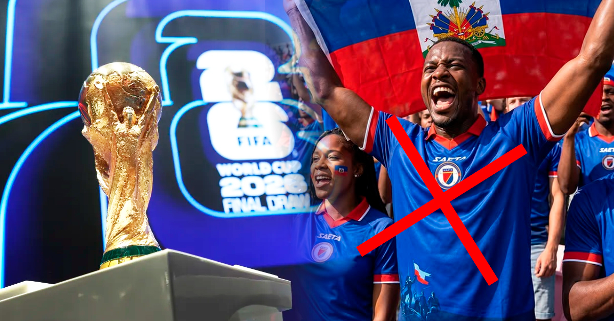 FIFA veta la camiseta de Haití y manda a cambiarla un día del Mundial: ¿Por qué fue?