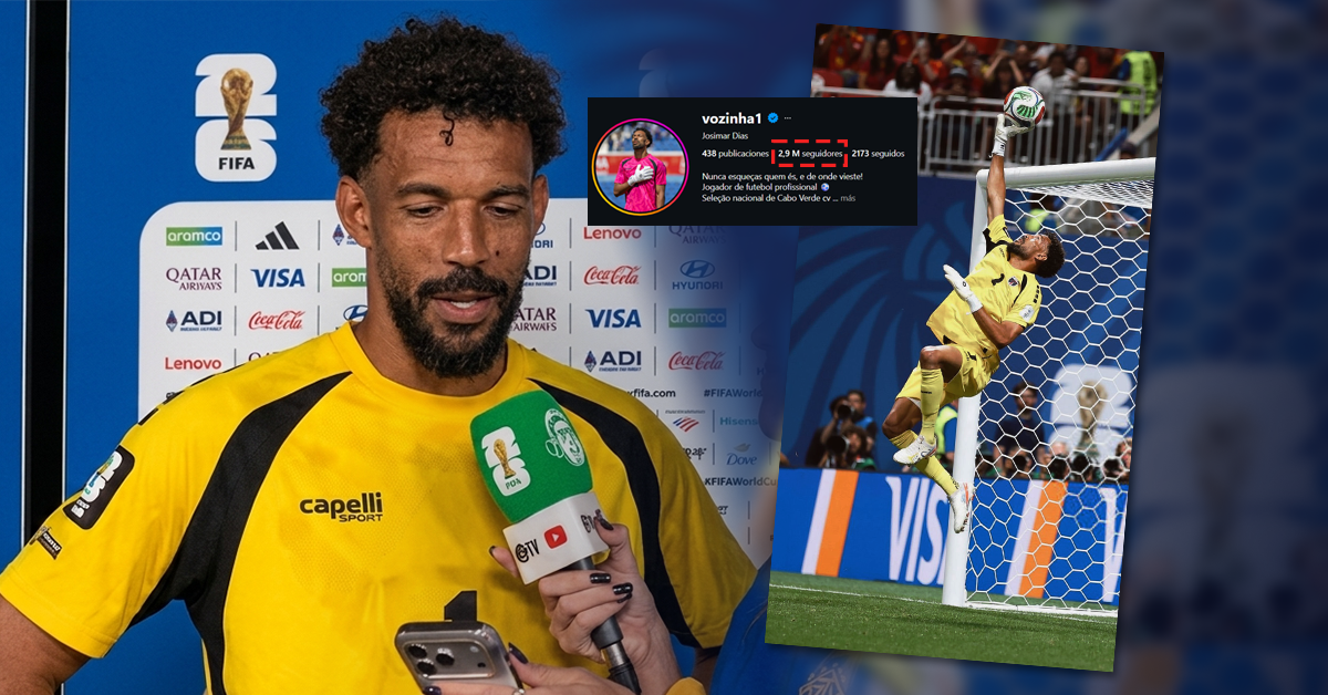 Arquero de Cabo Verde causa furor y gana millones de seguidores tras empate con España: Esta fue su reacción