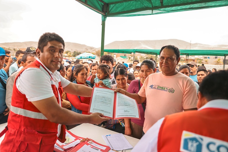 COFOPRI brinda nueva oportunidad a más de 500 familias de Lima para obtener su título de propiedad