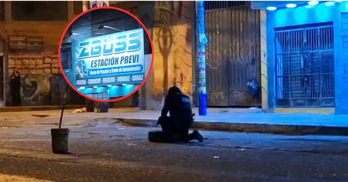 Independencia: Extorsionadores atacan nuevamente a Z Buss y dejan granada frente a agencia de transportes