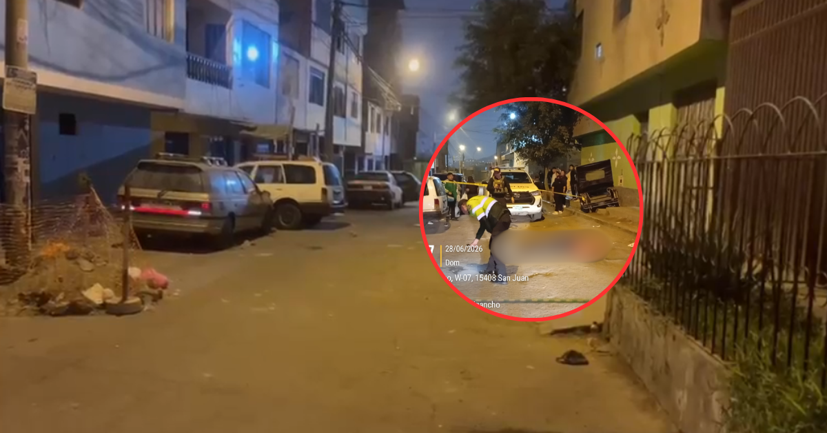 San Juan de Lurigancho: Repartidor de delivery es asesinado de tres disparos durante presunto asalto