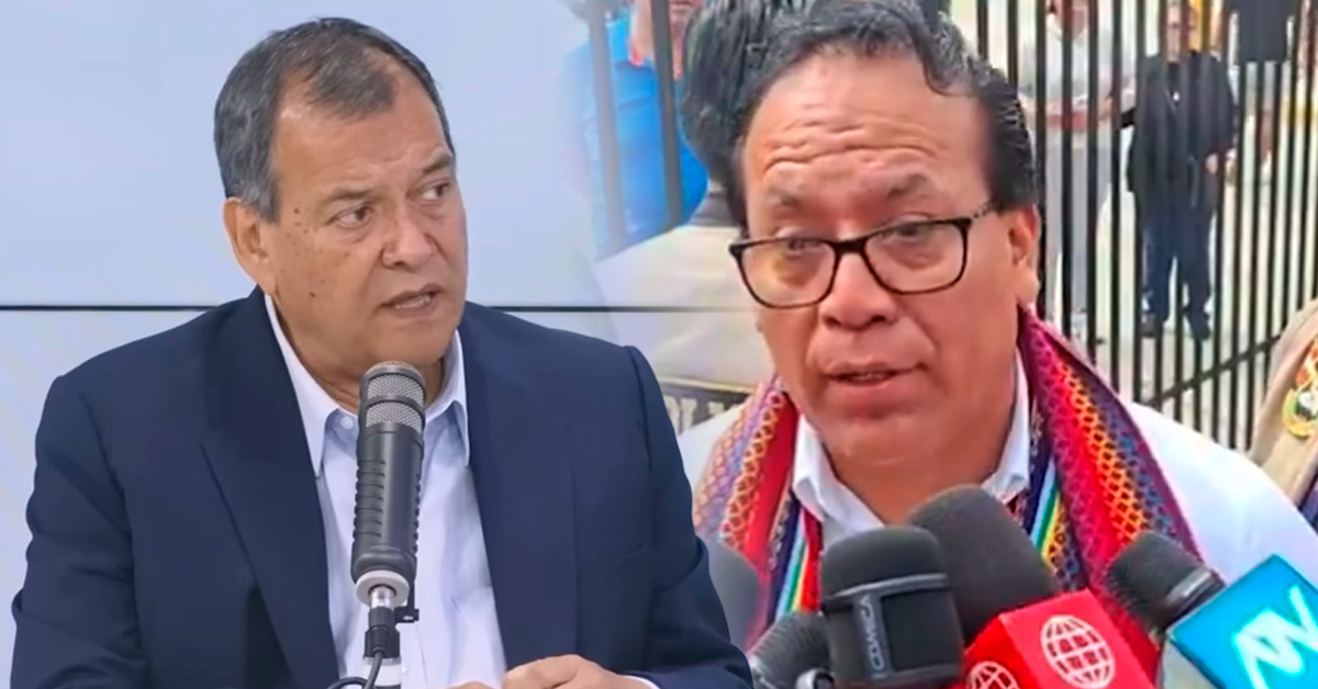 Roberto Sánchez arremete contra Jorge Nieto por vincularlo con Movadef: "La vaca no se acuerda cuando fue ternera"