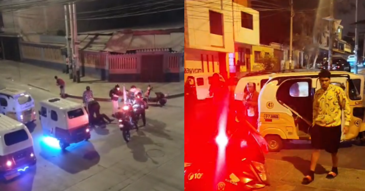VMT: Familia de mototaxista detenido denuncia que policía motorizado provocó accidente en Av. San José