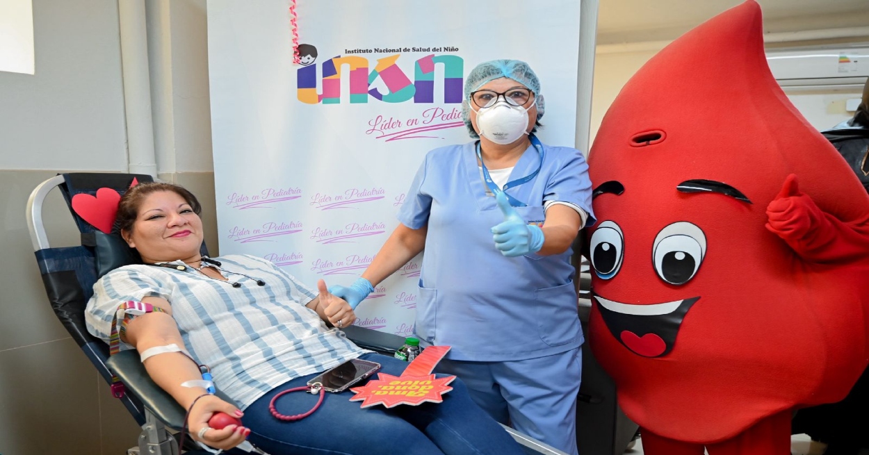 INSN lucha por recolectar sangre para salvar la vida de los pacientes