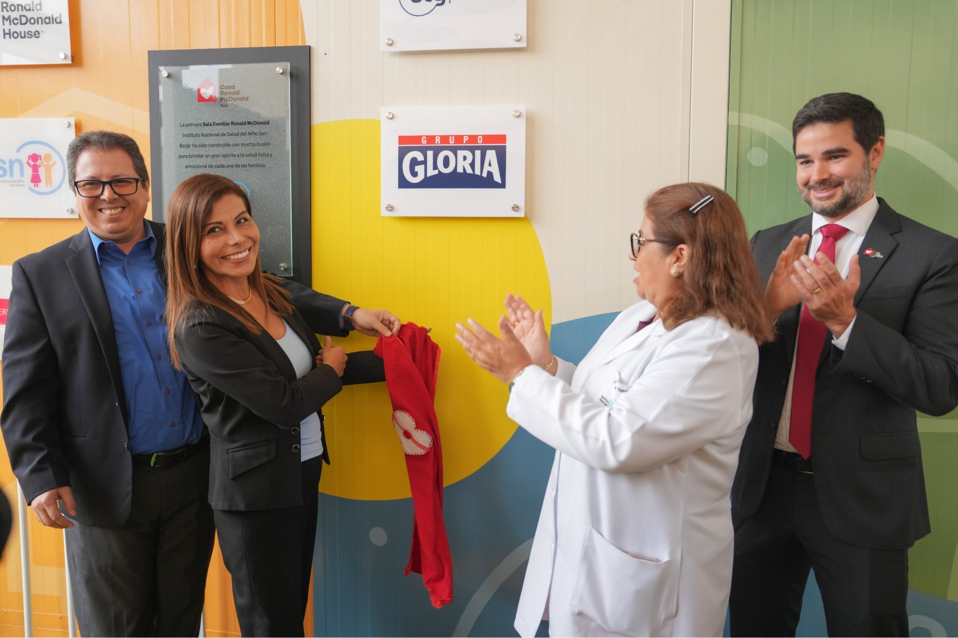 Día Mundial de la Leche: Grupo Gloria se une a Casa Ronald McDonald e INSNSB para beneficiar a más de 83 familias