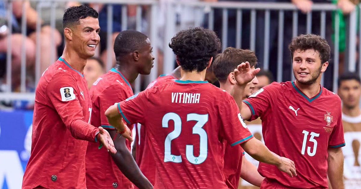 Portugal, con doblete de Cristiano Ronaldo, aplastó 5-0 a Uzbekistán y logró su primer triunfo en el Mundial 2026