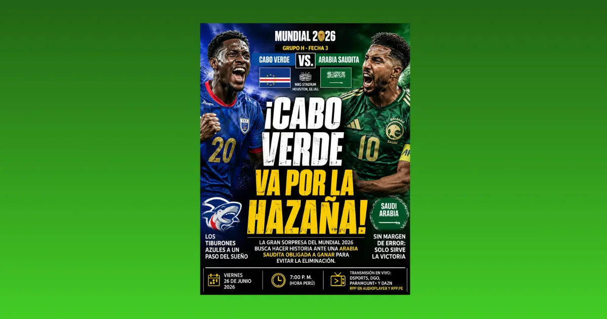 ¡CABO VERDE VA POR LA HAZAÑA!