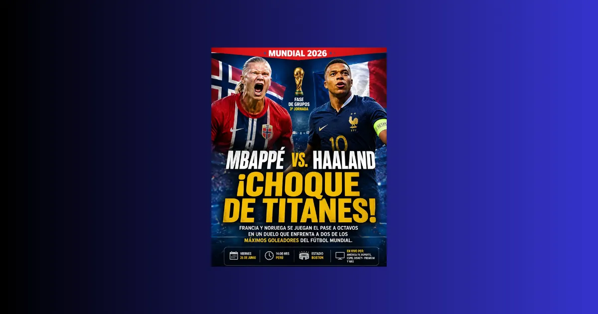MBAPPÉ VS. HAALAND: ¡CHOQUE DE TITANES!