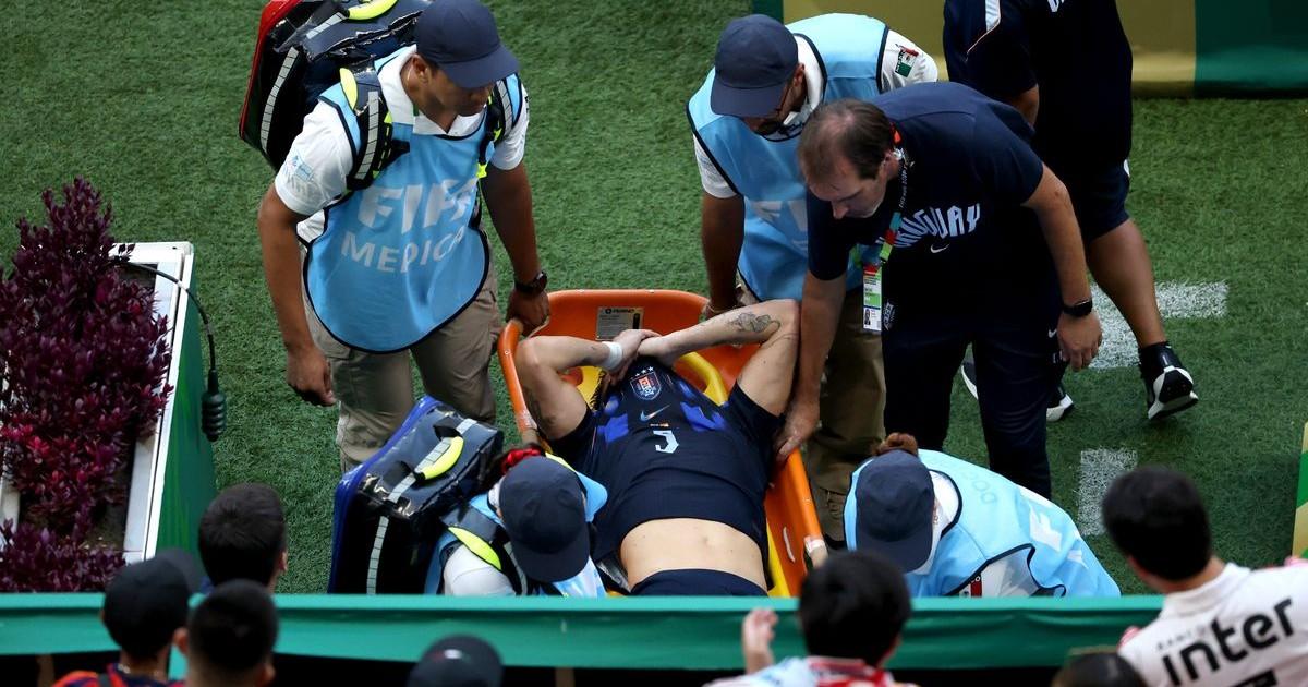 Uruguayo Manuel Ugarte estará de para entre 6 a 9 meses por rotura de ligamento cruzado de rodilla derecha